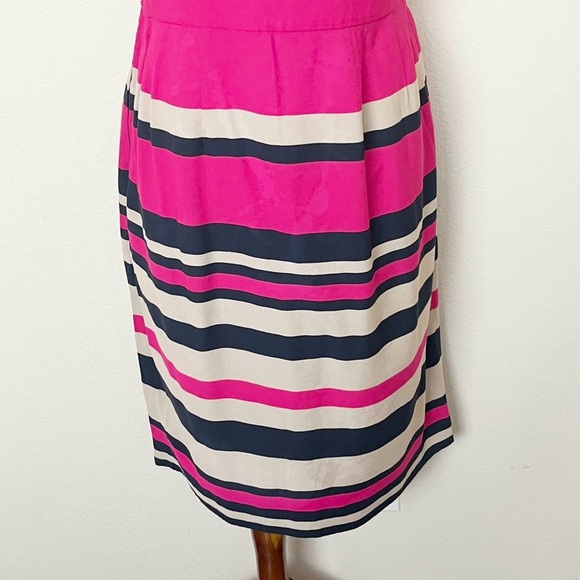 L.K. Bennett Martha Multi Color Sleeveless Dress - Picture 10 of 13